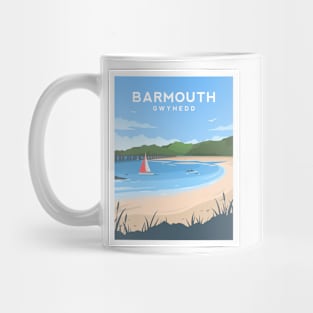 Barmouth Beach, Gwynedd, North Wales Mug